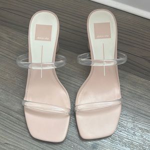 Dolce Vita Noles Vinyl Nude Heel 7.5